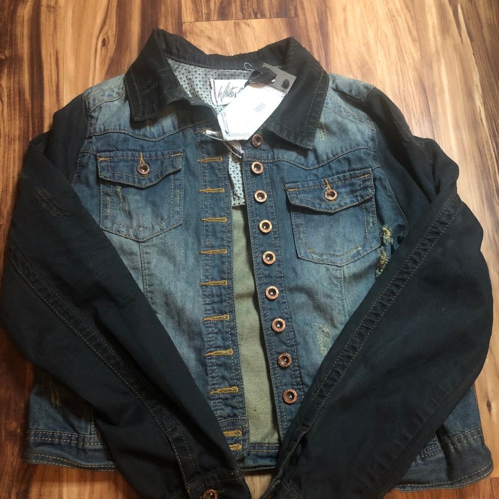 White Crow Blue Jacket